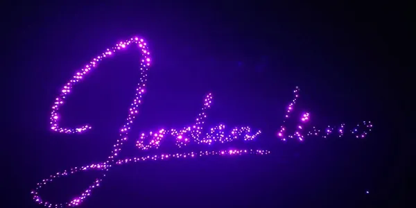 Lighted name